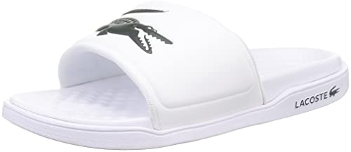 Lacoste Homme 43cma0020 Slides et Sandales, Blanc foncé, 39.5 EU