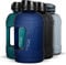 720°DGREE Fitness Bouteille d'eau avec poignée uberBottle Jug - 2300ml, softTouch - BPA-free, anti-fuite - XXL Grande Gourde pour Salle de Sport, le Sport, la Gym, de Fitness