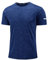 MAGCOMSEN Herren Laufshirts Schnelltrocknend Fitnessshirts Rundhals Sport T-Shirts Leicht Kurzarm Männer Outdoor Wandershirts Atmungsaktiv Sommershirts Casual Basic Tshirt Königsblau M