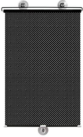 tow000ack Thermo-Rollo für Dachfenster,Sonnenschutz Fensterrollo mit Saugnapfes,Verdunklungsrollo ohne Bohren,UV- und Hitzeschutz-Rollos,Blickdicht und Sichtschutz,ohne Bohren (W*H:68x125cm(27x49in))
