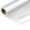 YSTrillion Papier Cellophane 54cm*30M 1 Rouleau Pois Blancs Rouleau de Cellophane Transparent pour Emballage Cadeau Papier Demballage en Fleuriste Et Artisanat