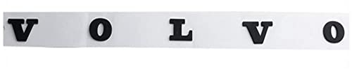 LYYMX Logo für Volvo XC40 XC60 XC90 C30, Buchstaben Wort Emblem-Aufkleber, Autoaufkleber Sticker Abzeichen Body Aufkleber, B Black
