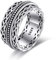 Fidget Ring Silber 925 Ring Keltischer Angst Spinner Ring Keltischer Knoten Schmuck Geschenke Damen Herren