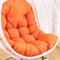 Coussin de chaise en forme d'oeuf,Coussin de chaise suspendu,coussin de chaise en rotin,oreiller intégré,Diverses options de couleur,Convient pour les jardins extérieurs, les balançoires intérieures,