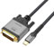 USB C to DVI Cable 4K@30Hz USB Type-C to DVI Adapter 1080p Full HD Converter Compatible for Monitor, TV, Projector, MacBook Pro, Samsung Galaxy, Surface Book, Dell, Pixelbook and More - 2M