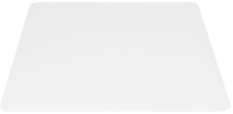 LIFEZEAL Bodenschutzmatte, Bodenunterlage Bürostuhl Unterlage, Fussbodenschutz Transparent, Schreibtischunterlage Stuhlunterlage für Hartböden (Transparent, 180 x 160 cm)