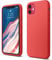 elago Liquid Silicone Case Designed for iPhone 11 Case (6.1), Premium Silicone, Full Body Protection : 3 Layer Shockproof Cover Case (Red)