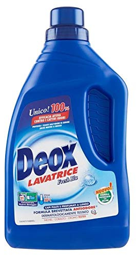 DEOX Detergente Bucato Lavatrice Fresh 1050ml 21 Lavaggi