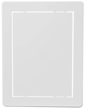 Vent Systems 6 x 8 Inch / 150 x 200 mm Access Panel - Easy Access Doors - ABS Plastic - Access Panel for Drywall, Wall and Ceiling Electrical and Plumbing Service Door Cover