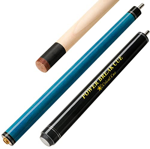 CRICAL Heavy Hitter Jump Break Queue 3-teilig Ahornbruch-Springqueue mit 12,9 mm Spitze Punch Queue Sprungqueue Billard Pool Stick