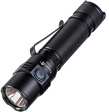 TrustFire Leistungsstarke professionelle LED-Taschenlampe, T11R, wiederaufladbare LED-Taschenlampe mit hoher Leistung 1800 Lumen, taktische Militär-Taschenlampe, IP68, wasserdicht, für Camping,