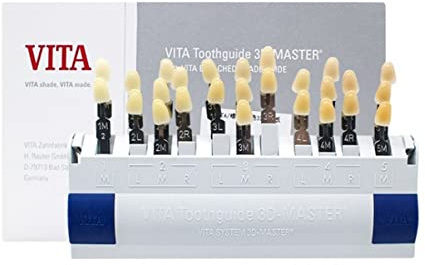 Dentale 29 Colori Denti Candeggina Classica Scala Colori | Denti Bianco Placca Dentale(Size:29Colors)