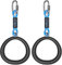 SELEWARE Turnringe Outdoor Fitness Ring - 2PCS Gymnastikringe Kinder Turnen Calisthenics Equipment mit Seil Riemen Klimmzug Trainingsringe für Gym Home Fitness 1000LBS Kapazität