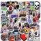 HNTR® Gamer Stickers | 50 Vibrant Gaming Console & Controller Decals | Waterproof Vinyl Sticker Pack for Laptops, Controllers, Water Bottles, Consoles & More
