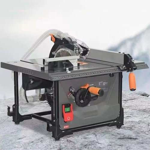 98% Dust Collection Rate Miter Saw Table,With 8.5-Inch Saw Blade,0-45° Adjustable Cutting Angle,Maximum Cutting Depth 6cm,Can Be Used for DIY Woodworking Boards