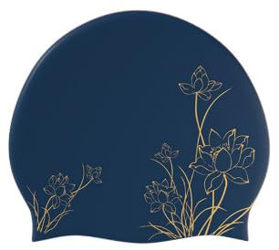 Cuffia Piscina Donna Extra Large per Capelli Lunghi, Cuffie Nuoto Impermeabile, Cuffia Silicone Vestibilità Confortevole per Capelli Afro Dread Ricci per L'uso in Piscina