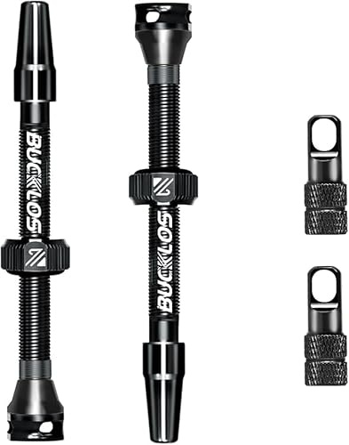 AEYINO Presta Tubeless Valve Stem Durable Aluminum 40/44/55/60/80/100mm
