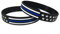 DÜNN Blau Line American Flagge Armband