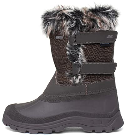 Trespass Brace, Bottes de Neige Femme, Marron (Peat), 37 EU