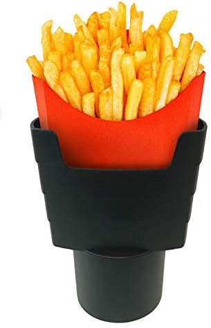 Pommes Frites on The Fly Universal-Halterung für Pommes Frites, für Getränkehalter, Weihnachtsstrumpf