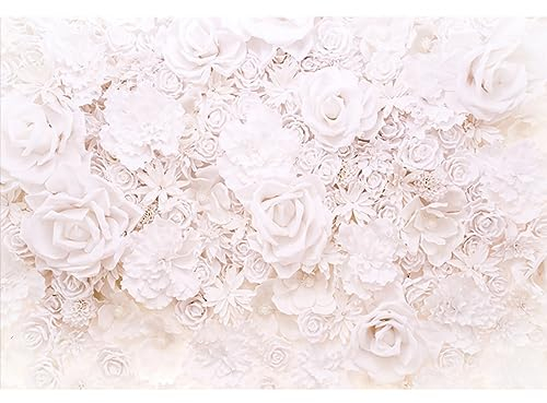 YongFoto 3x2m Vinyl Foto Hintergrund Shabby Chic Cherry Blossom Blumen Fotografie Hintergrund für Fotoshooting Portraitfotos Party Kinder Hochzeit Fotostudio Requisiten