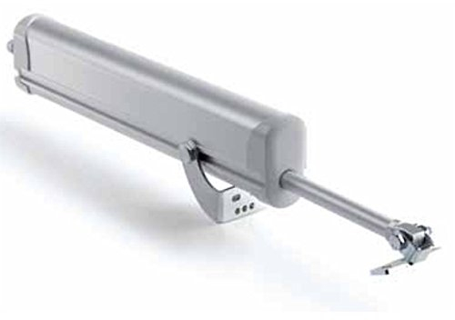 Fensteröffner elektrisch|RAYWIN Fensterantrieb mit Stange | für Dach-, Kipp- und Klappfenster | 230V | grau R60/300