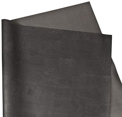 Korkstoff 70 cm breit | versch. Farben & Dekore | versch. Längen | Veganes Leder-Imitat – ideal zum Nähen (DIY) – Taschen, Geldbörsen, Basteln und Dekorieren (Schwarz, 70 x 50 cm)