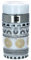 PPD Snack 2 Go-Glas Ethno-Style Becher 700 ml Inhalt, Schraub-Deckel 200 ml Inhalt 2 Silikonringe auslaufsicher, Lebensmittelecht, Borosiliatglas, Edelstahl-Schraubverschluß spülmaschinenfest