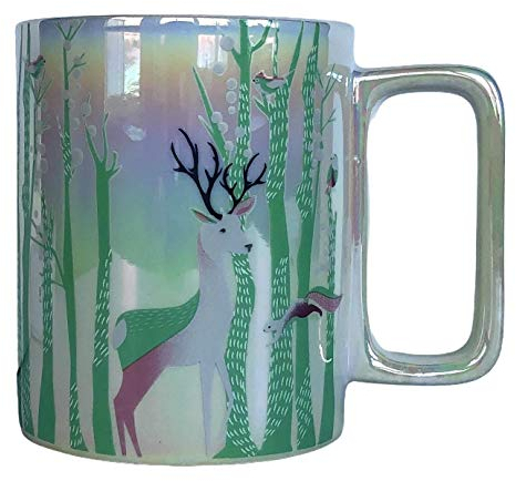 Schillernder Urlaub 2020 Hirsch Kaffeetasse, 400 ml