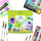 PAGOS Aquarellfarben Set Profi 36 Festes Pigment Malkasten Hohe Pigmentierung, 12 Aquarellpapiere für Künstler, Studenten, Erwachsene Wasserfarben