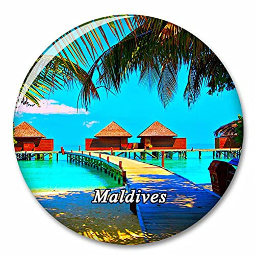 Malediven Kühlschrank Magnete Dekorative Magnet Flaschenöffner Tourist City Travel Souvenir Collection Geschenk Starker Kühlschrank Aufkleber