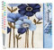 Figured'Art Peinture par Numéro Adulte Fleurs bleues - Activité Manuelle Kit de Loisir Créatif DIY Numéro d'Art Complet - 40x50cm sans châssis en bois