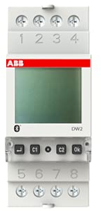 Modularer Schalter, Digitaler Programmierer DW2 (Referenz: 2CSM222521R1000)