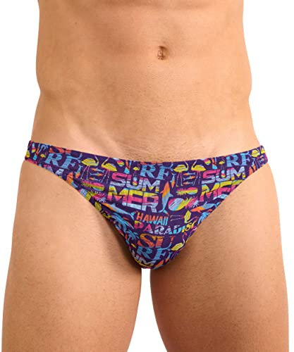 Kiniki Micro Slip de Bain Transbronzant pour Homme (5ème Génération) - Aloha