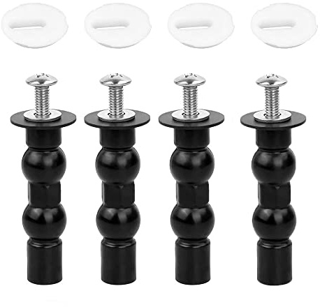 yufana 4 piezas Tornillo para Asiento Inodoro Piezas Inodoro,Tornillo de Fijación de Tapa del Inodoro Asientos WC Bisagra Accesorios Fijación Bisagra Asiento,para la Tapa del Asiento del Inodoro