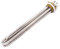 Messingflansch-Heizelement 1.25 Zoll (DN32) Durchmesser 41,91 mm BSP 3U 36V 1200W Edelstahl mit Silikonring