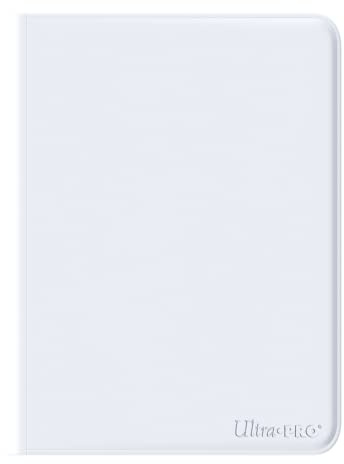 Ultra Pro - 12-Pocket Zippered PRO-Binder, Farbe:White