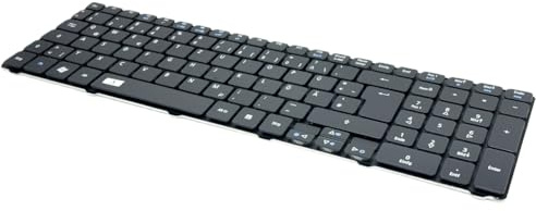 T-ProTek DE - Tastiera nera versione 3 compatibile con Acer Aspire 5738, 5738G