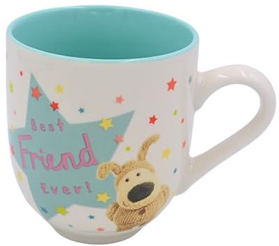 Xpressions Boofle Tasse à café en céramique Inscription Best Friend 350 ml