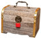 KOMBIUDA Kasten Banken Für Kinder Sparschweine Kinderspielzeug Aus Holz Schatzkiste Für Kinder Bank Für Kinder Sparschwein Für Kinder Koffer Aus Holz Kinderbank Hölzern Bambus Geschenkbox