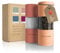 LARS NYSØM Salz und Pfeffer Mühlen Set aus Edelstahl mit einstellbarem Keramik-Mahlwerk 2 Stück I Manuelle Gewürzmühlen mit hochwertigem Design (2 Stk) (Red/Peach)