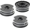 3 pezzi Bobina per decespugliatori e Linea compatibili con Parkside PRT 550 A1 tagliabordi, 8,2 m 0,2 cm di Ricambio per Bobina, Bobina sostituibile per PRT 550 A1/A3 PRTA 20-Li B2