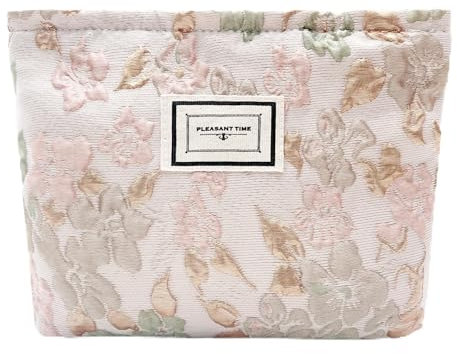 Trousse de Toilette et Maquillage Femme - Sac Cosmétique Portable pour Voyage et École