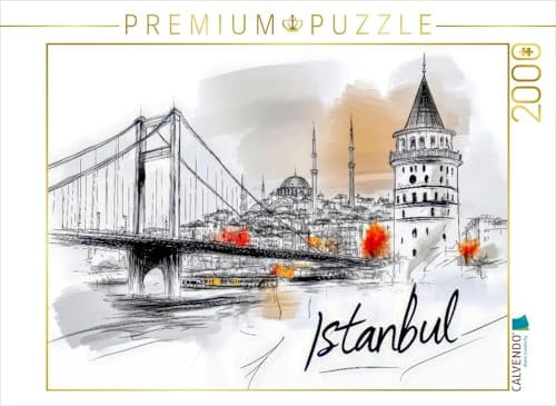 CALVENDO Puzzle Istanbul | 2000 Teile Lege-Größe 90 x 67 cm Foto-Puzzle für glückliche Stunden