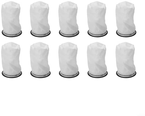 Lot de 10 sacs à poussière réutilisables pour aspirateur Henry Numatic Henry Quick Robot Aspirateur NQ100 Hen100