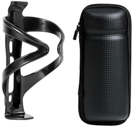 Cunlvyyds Bicycle Bottle Case Waterproof Bike Hard Repair Tool Kit Bag with Mount Holder Bike