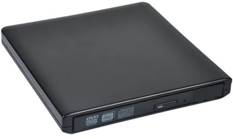 UHD 4K Blu-Ray-brännare USB3.0 Extern Optisk DVD-enhet Inspelare RE/ROM 3D Blu-Ray-spelare Writer Reader Rensa Uppspelningsprocess(Black)