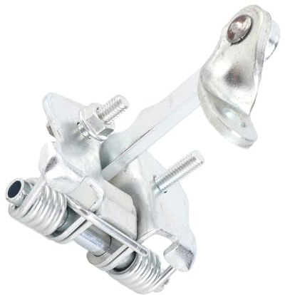 ERYUE Sangle de Contrôle de Porte Voiture, Butée Charnière Porte Avant Gauche Droite Durable pour C3 2002 – 2015, Remplacement en Métal 9181H1 pour les Amateurs Voiture