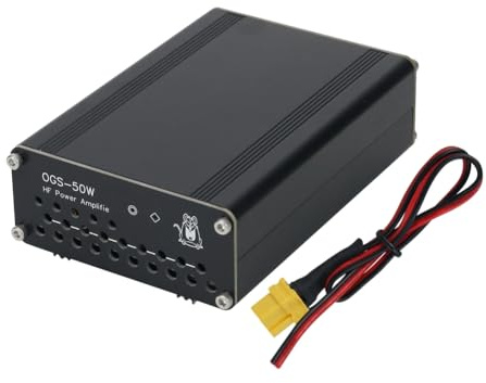 Wesafrae OGS-50W Amplificateur de Puissance HF 3-21 MHz Amplificateur de Puissance QRP Radio Power Amp