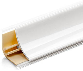 DQ-PP 1,5m WINKELLEISTE | Weiss glänzend | 13 x 13mm | PVC | Küchenleiste Arbeitsplatte Abschlussleiste Küchenabschlussleiste Wandabschlussleiste Tischplattenleiste